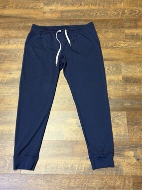 Zyia Active Jogger Pants Women's XXXL 3XL Navy Blue Pockets Stretch